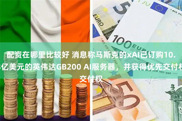配资在哪里比较好 消息称马斯克的xAI已订购10.8亿美元的英伟达GB200 AI服务器，并获得优先交付权